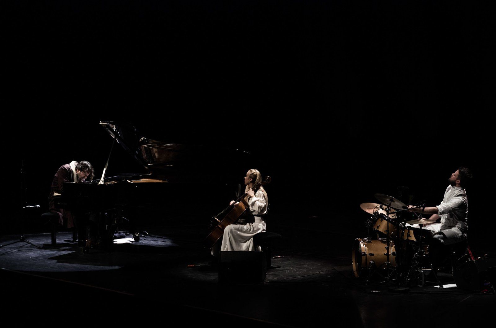 Chilly Gonzales, Stella Lepage and Joe Flory in Lille © Sylvain Gauvineau