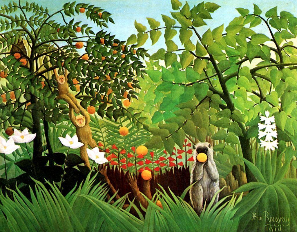 Douanier Rousseau, Paysage exotique 1910