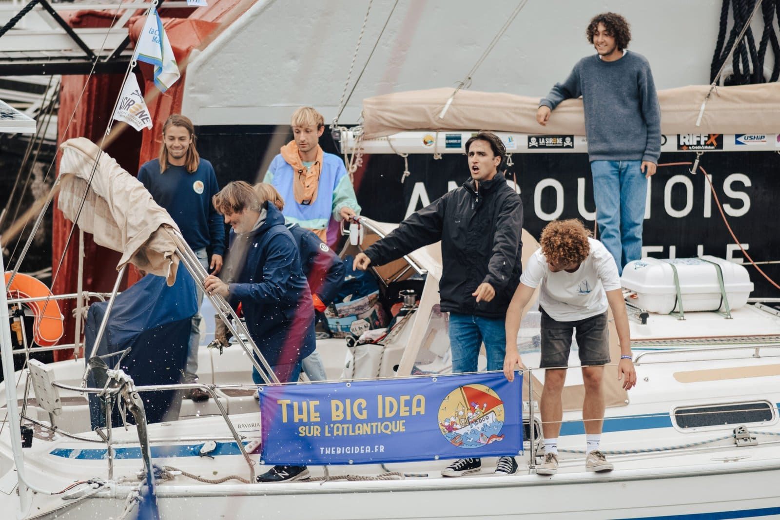 The Big Idea & Yannick Bestaven - Pot de départ