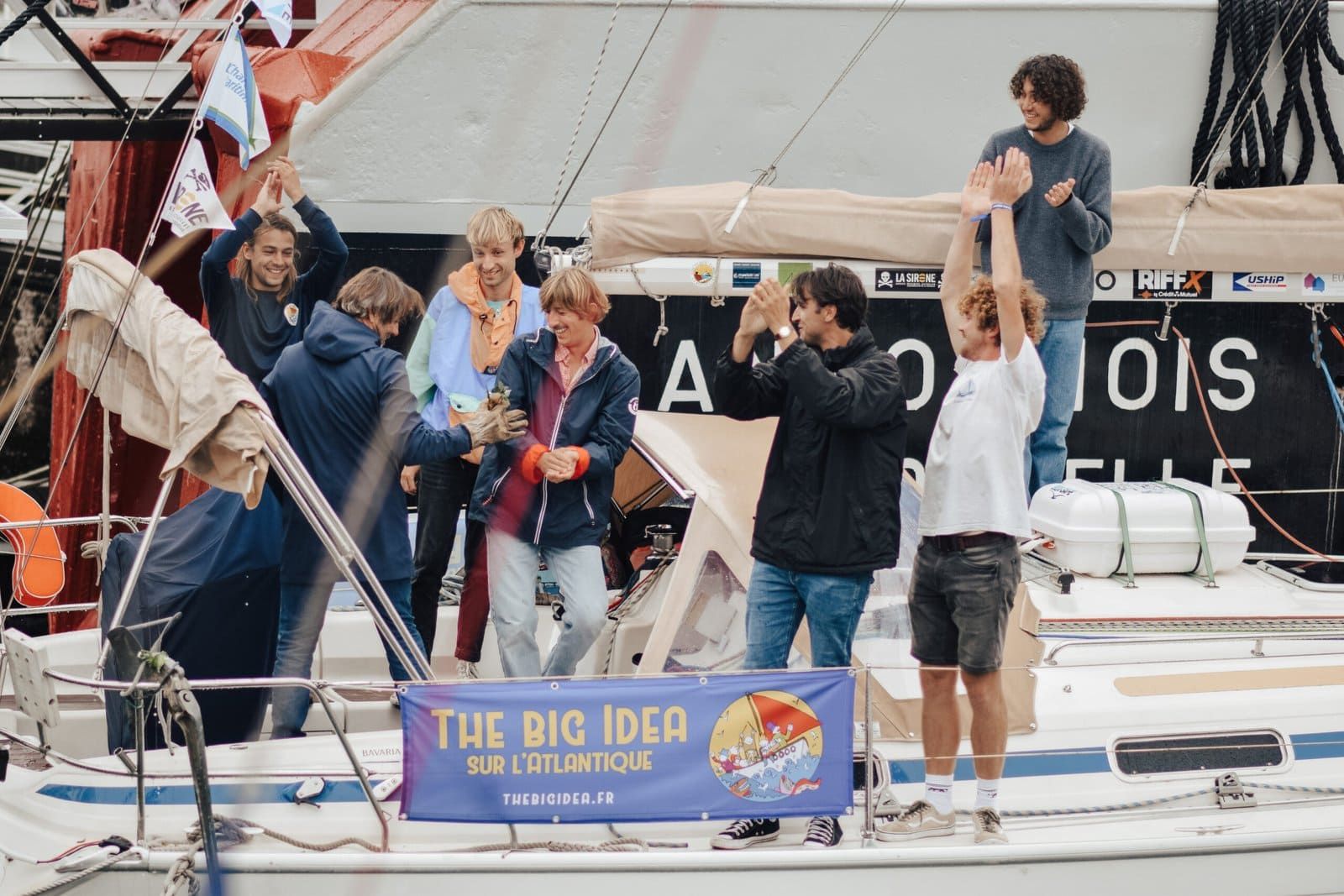 The Big Idea & Yannick Bestaven - Pot de départ