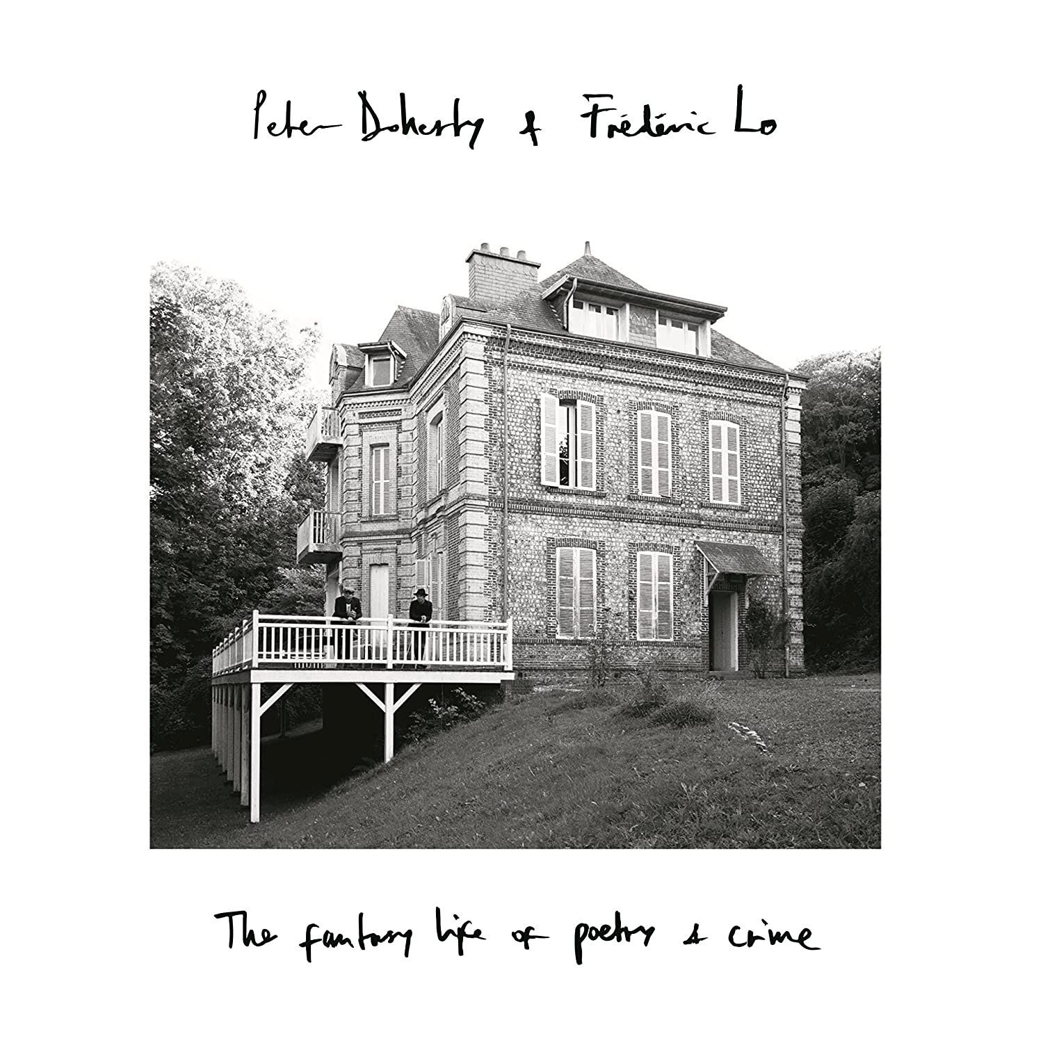 Pochette de l'album The fantasy life of poetry and crime de Peter Doherty et Frédéric Lo