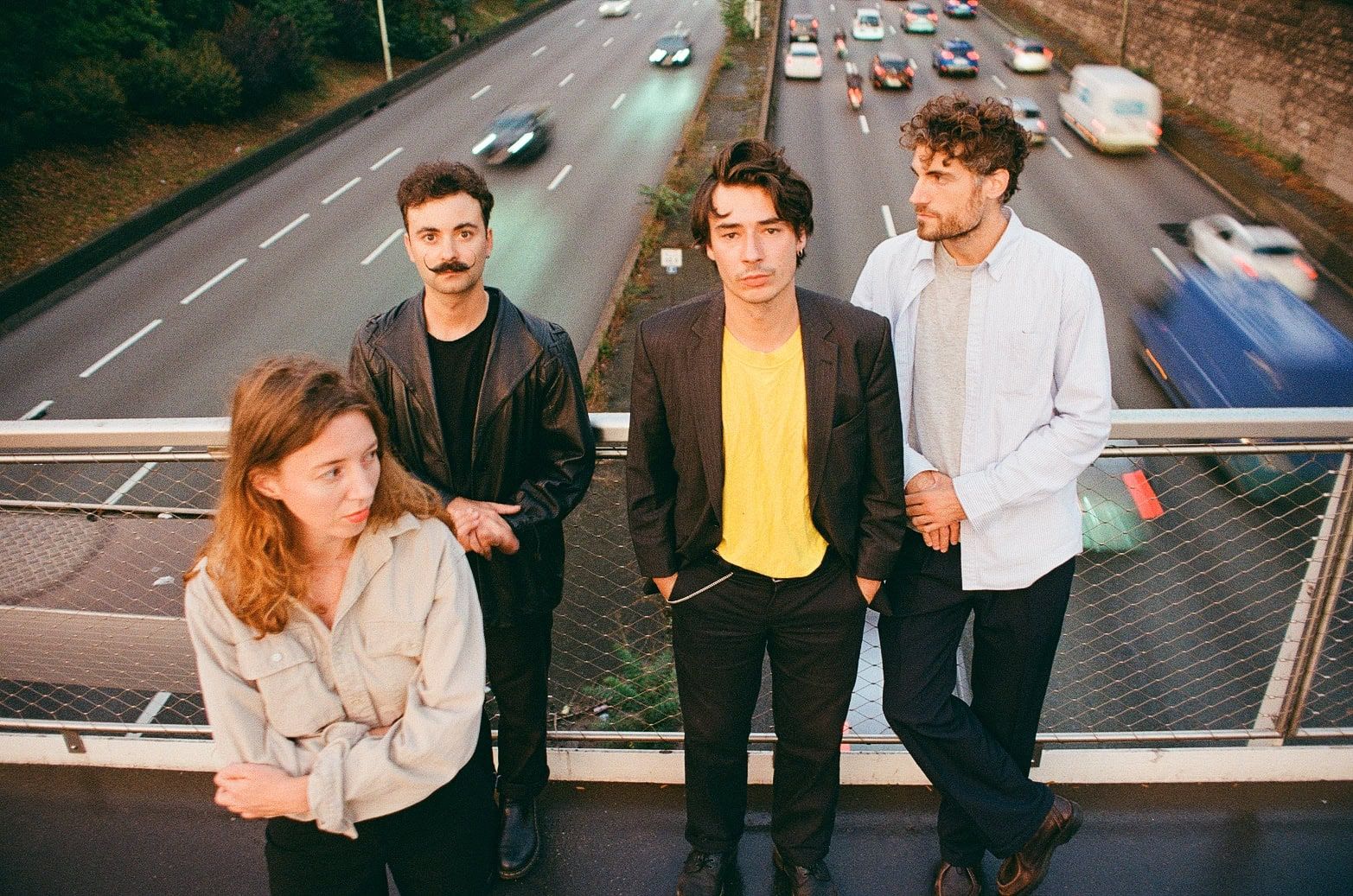 Hoorsees : Zoé (basse, chant), Thomas (guitare, chant), Alex (guitare, chant) et Nicolas (batterie).