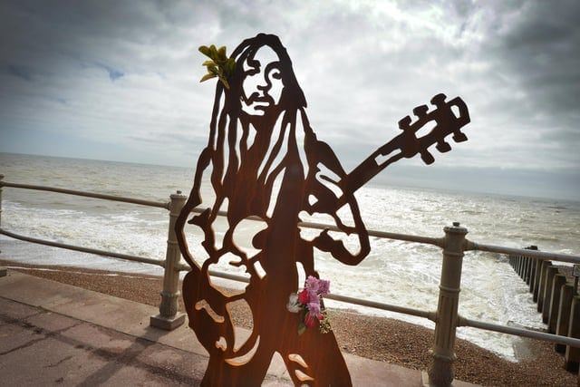 Statue de Jimi Riddle - Hastings