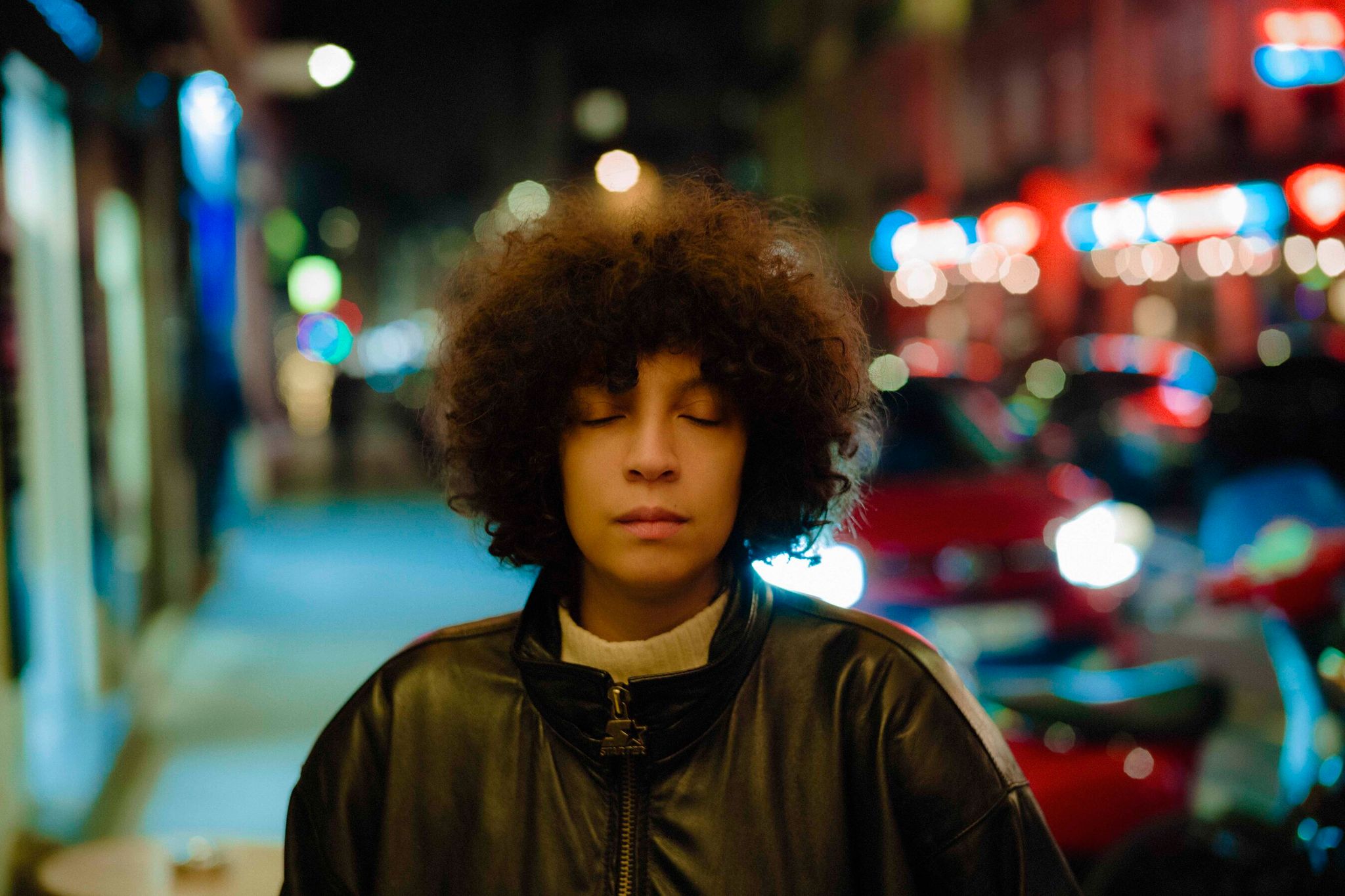 Léonie Pernet,  photographiée à Paris le 5 février 2025 par Mathieu Zazzo