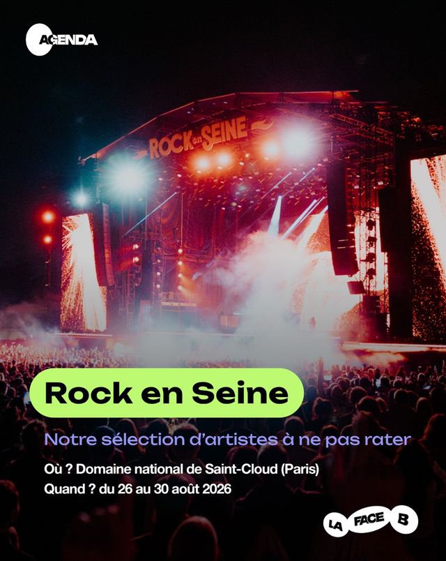 J-1 avant le grand retour de @rockenseine 🎶 On a hâte de retrouver les terres du festival parisien avec une…