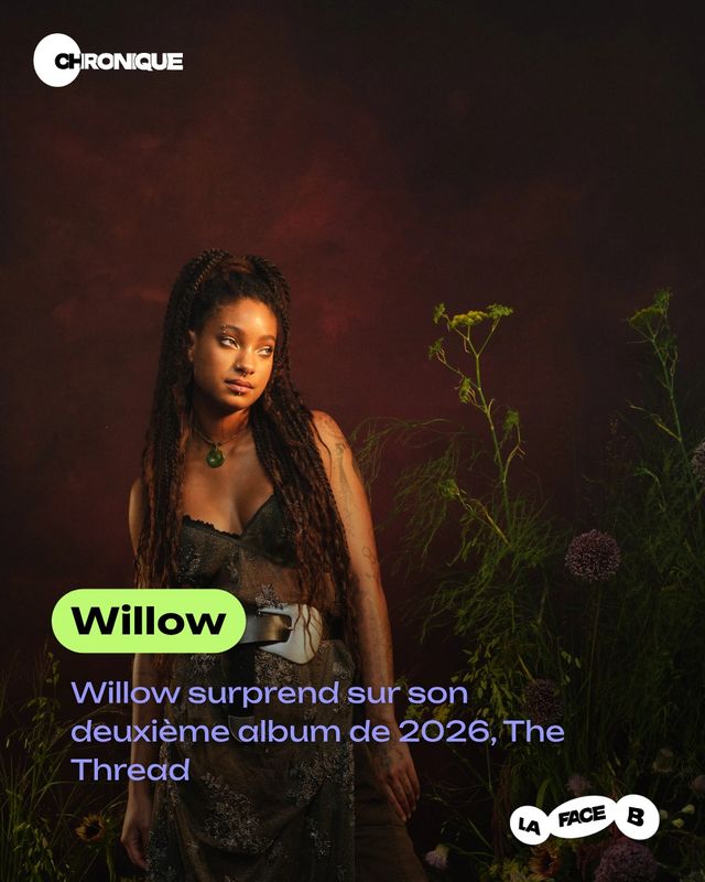Pas plus de 6 mois après la sortie de son septième ouvrage solo, petal rock black, la talentueuse @willowsmith remet ça…