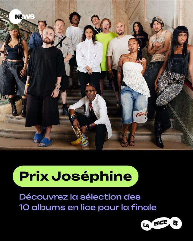 Découvrez la sélection des 10 albums en lice pour la finale du @prixjosephine ! 🏆 À travers la sélection pour cette…