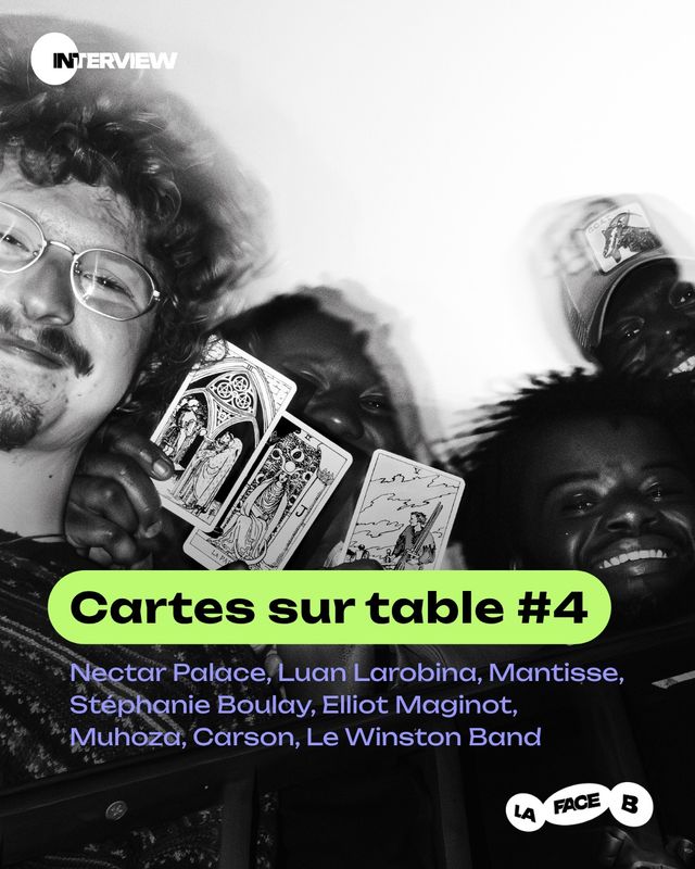 Quatrième épisode de notre série de l'été ! Les artistes piochent des cartes de tarot, en livrent leur interprétation,…